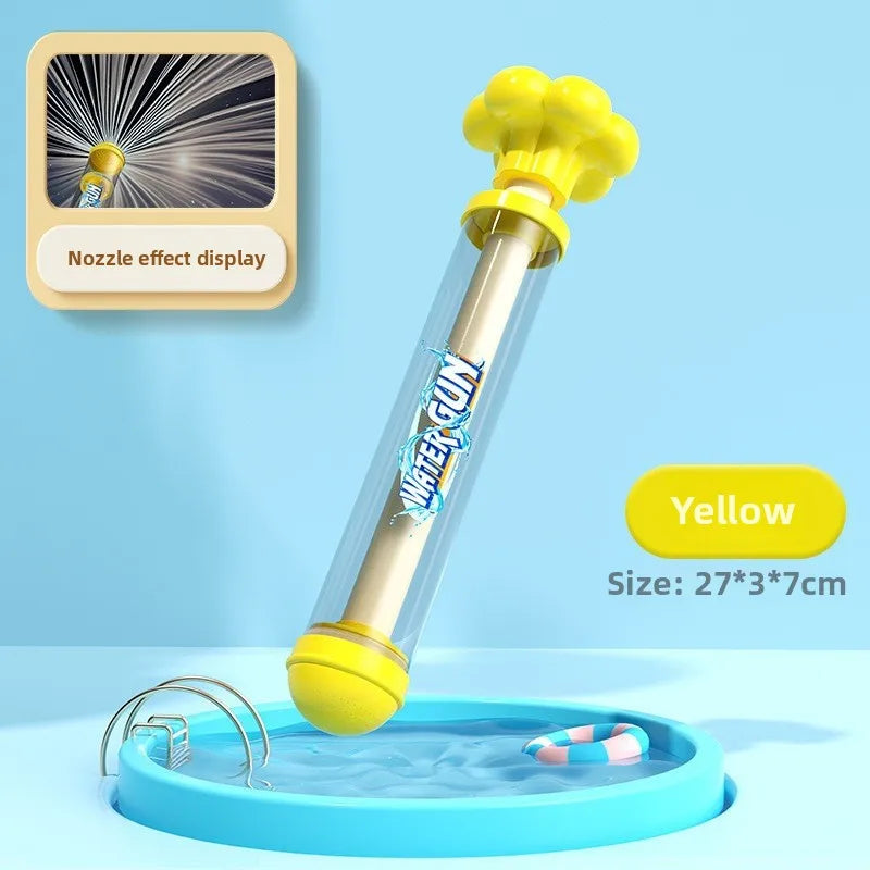 SplashFire | Feuerwerk Wasserpistole | Rückzieh Effekt & Bunt | Für Garten Pool Kinder