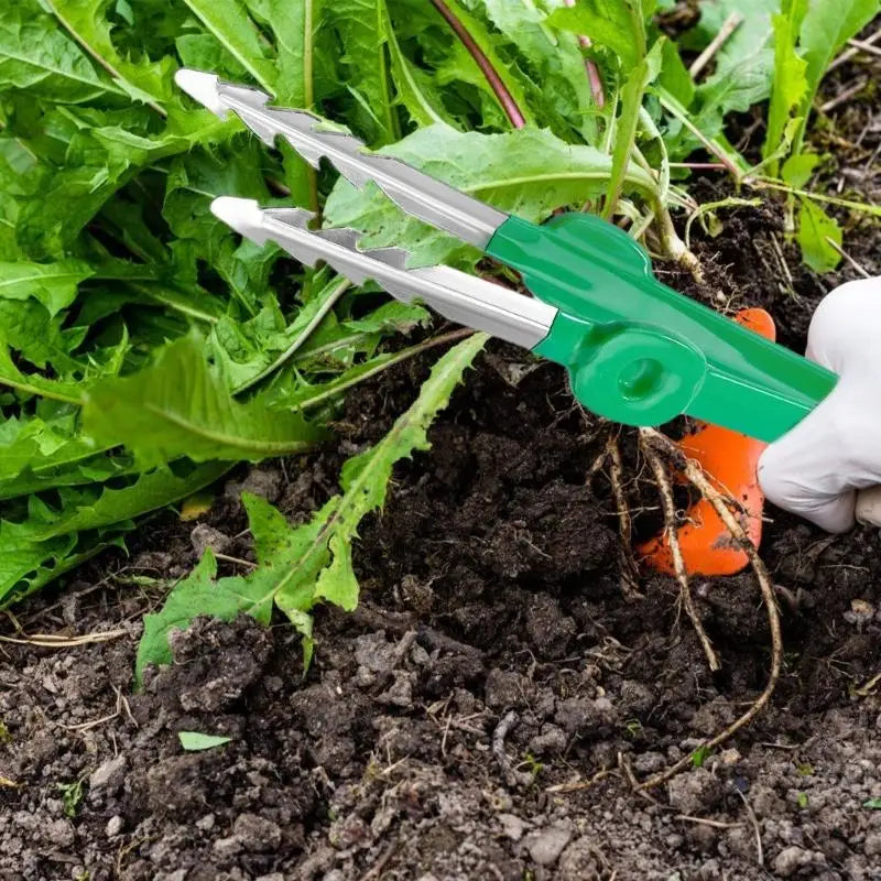Floraclip Gartenpinzette | Präzisionswerkzeug mit Krallenspitze | Rutschfest & Rostfrei | 18,8 cm
