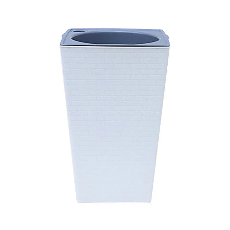 Bricksy Planter | Ziegelstein-Design Pflanzkasten | Selbstbewässernd mit Baumwollseil | Für Pflanzen & Deko | Modern & Langlebig