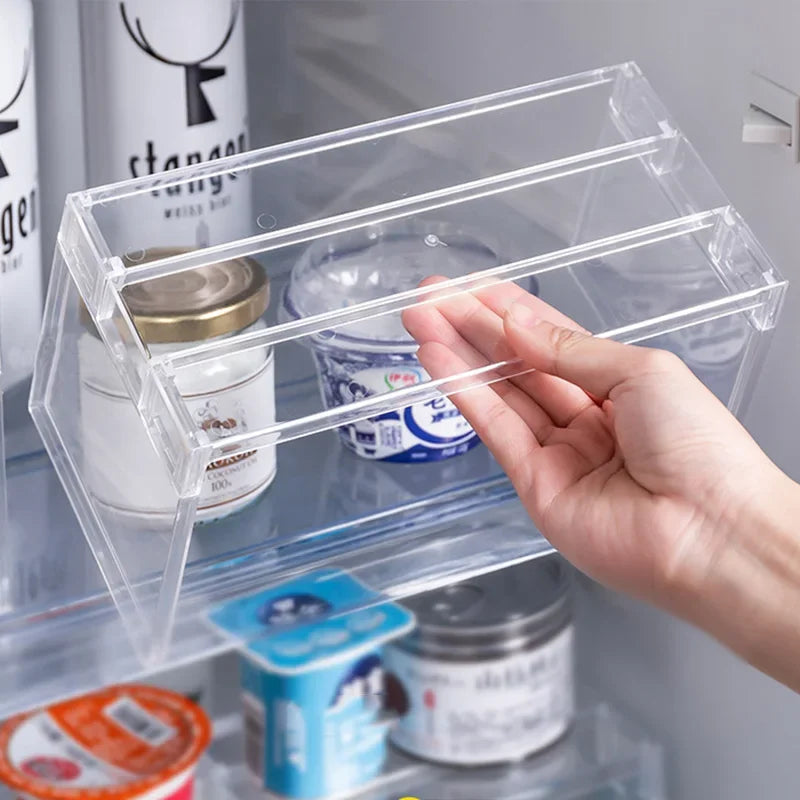 FlexiCube KlarBox | Stapelbares Aufbewahrungssystem | Vielseitig & BPA-frei | Für Küche & Bad