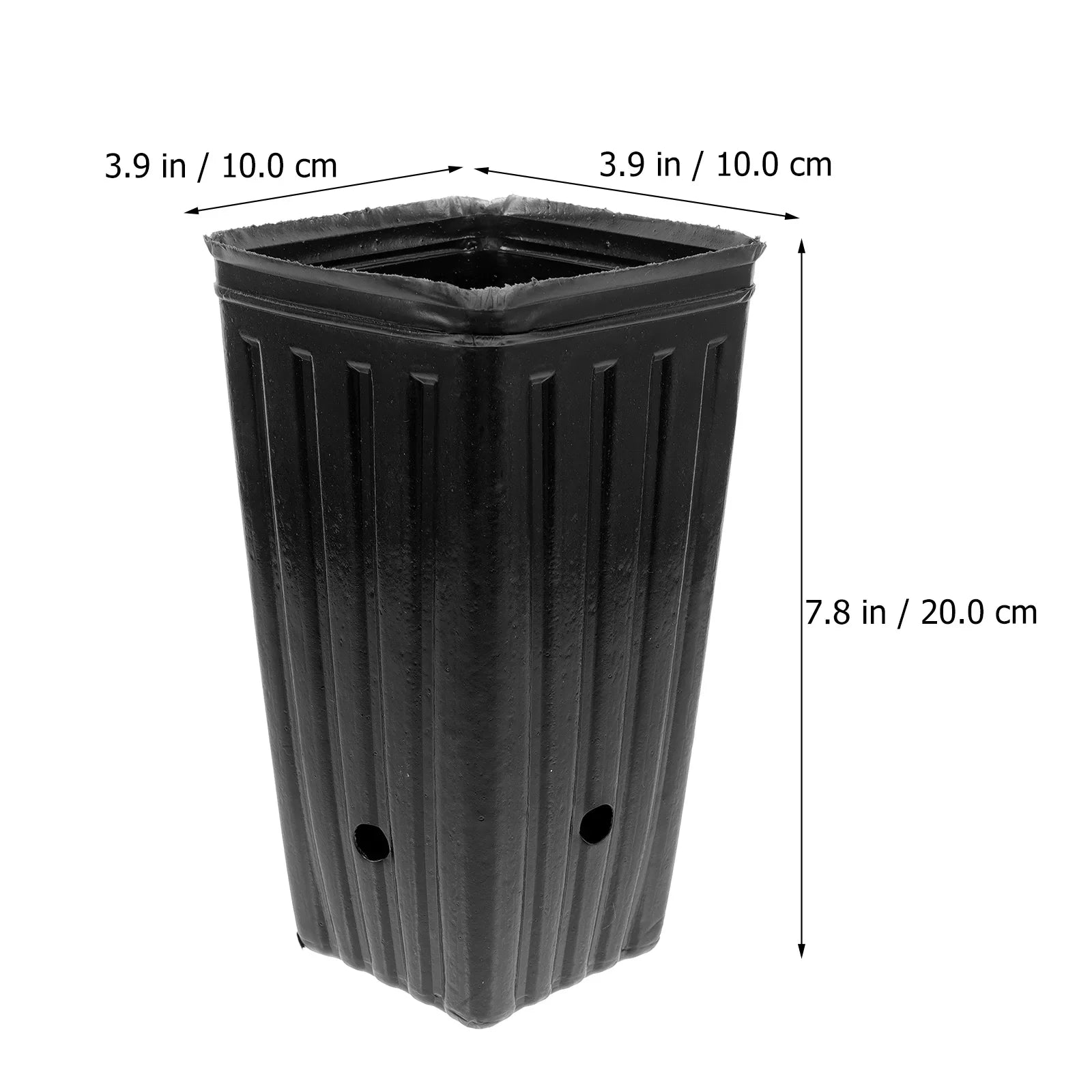 Plantavio Anzuchttopf Set | 30 Stück | Mit Drainagelöchern | Robust & Wiederverwendbar