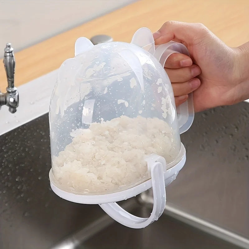 DrainPro | Mini Abtropfsieb | Hygienisch & Spritzfrei | BPA-frei Kunststoff