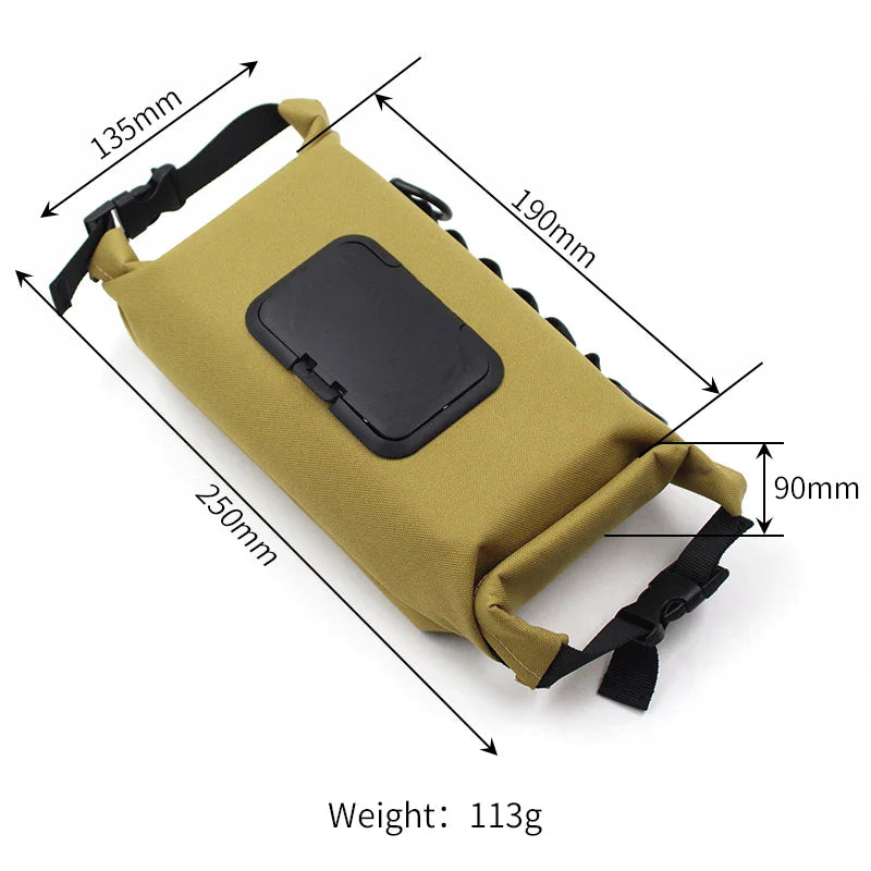 CarryFresh | Tragbare Feuchttücher-Tasche | Wasserabweisend, aufhängbar & wiederverwendbar | Outdoor, Reisen & Alltag