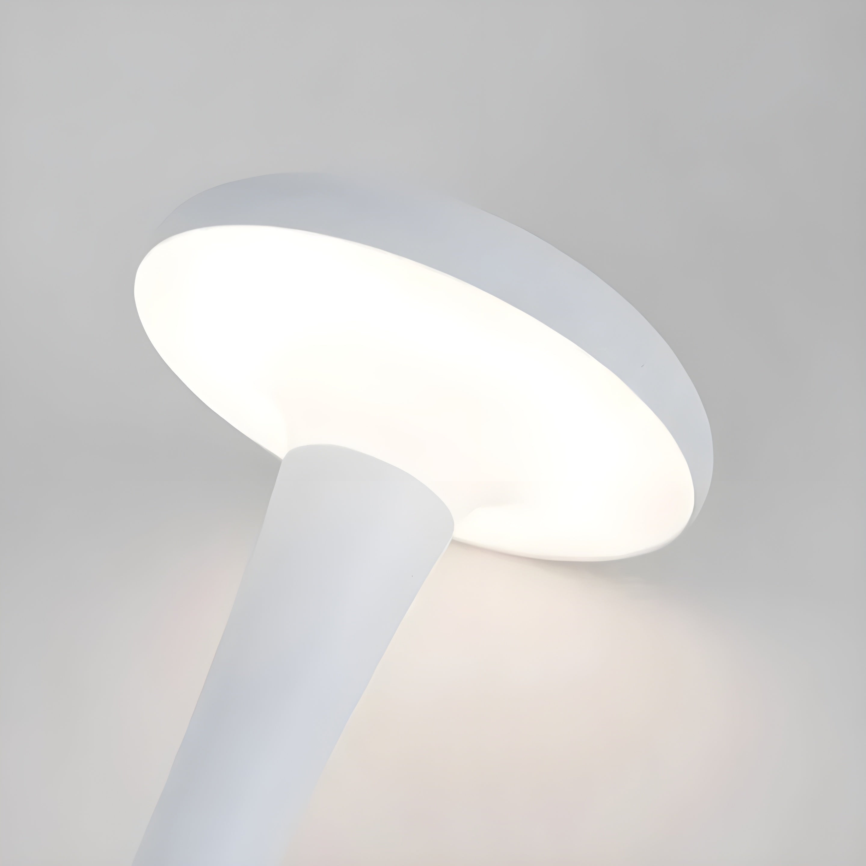 Luminex LED Tischlampe | Kabellos & Wiederaufladbar | 3 Dimm-Stufen | Marmoroptik | Aluminiumgehäuse