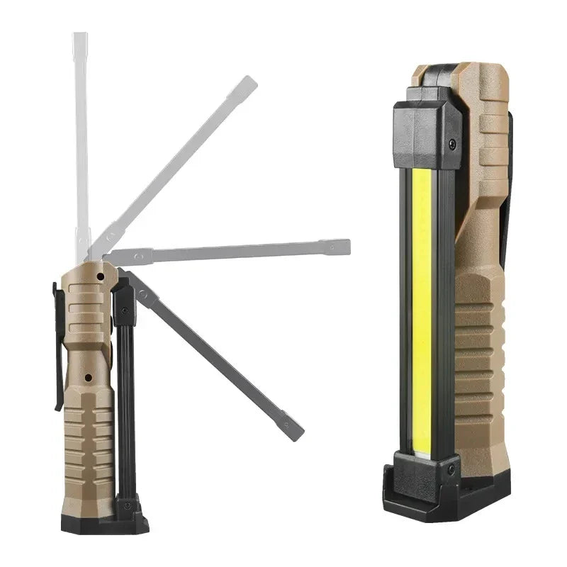 LumenGuard FlexBeam | 7 Lichtmodi | Wiederaufladbar & Magnetisch | 4000mAh Akku