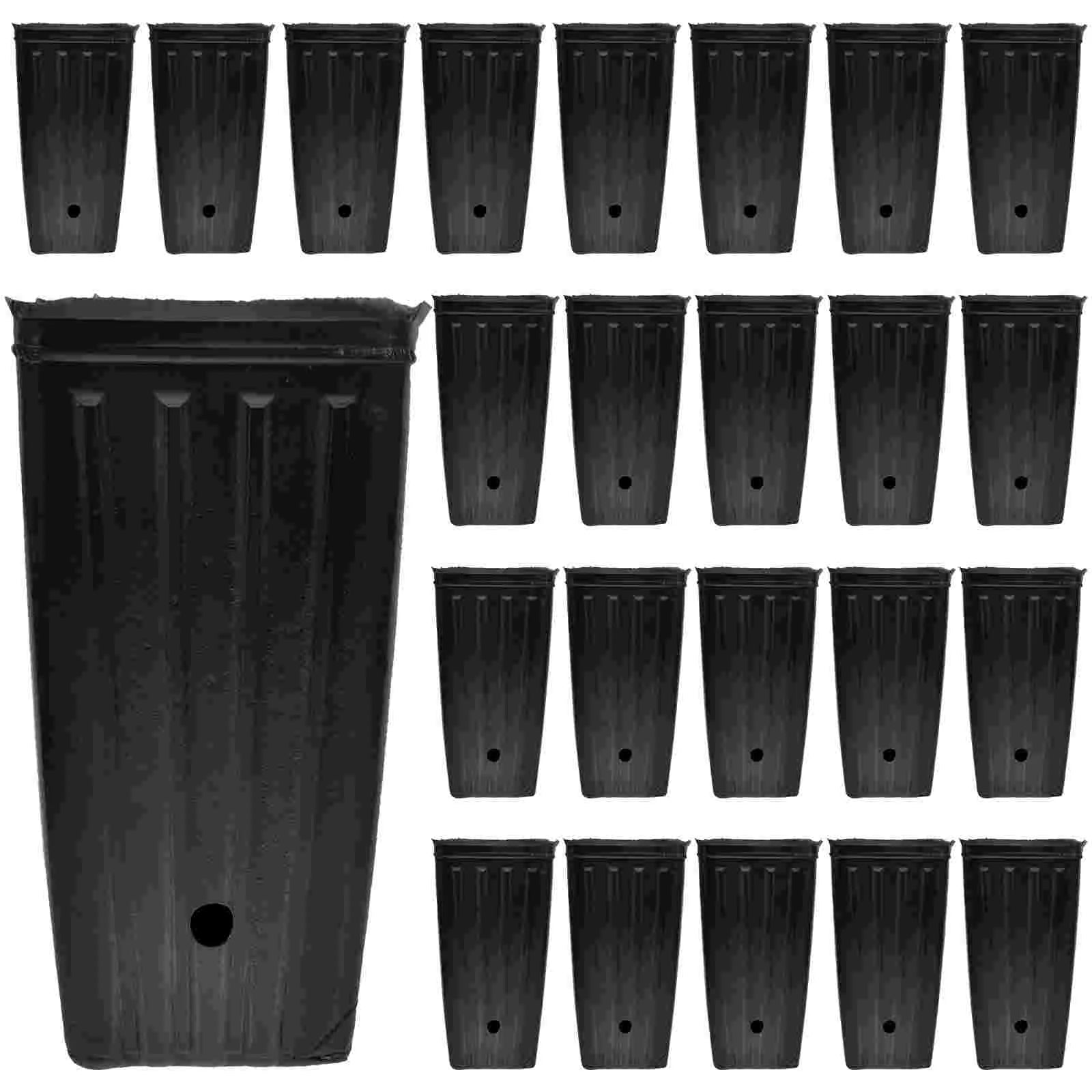 Plantavio Anzuchttopf Set | 30 Stück | Mit Drainagelöchern | Robust & Wiederverwendbar