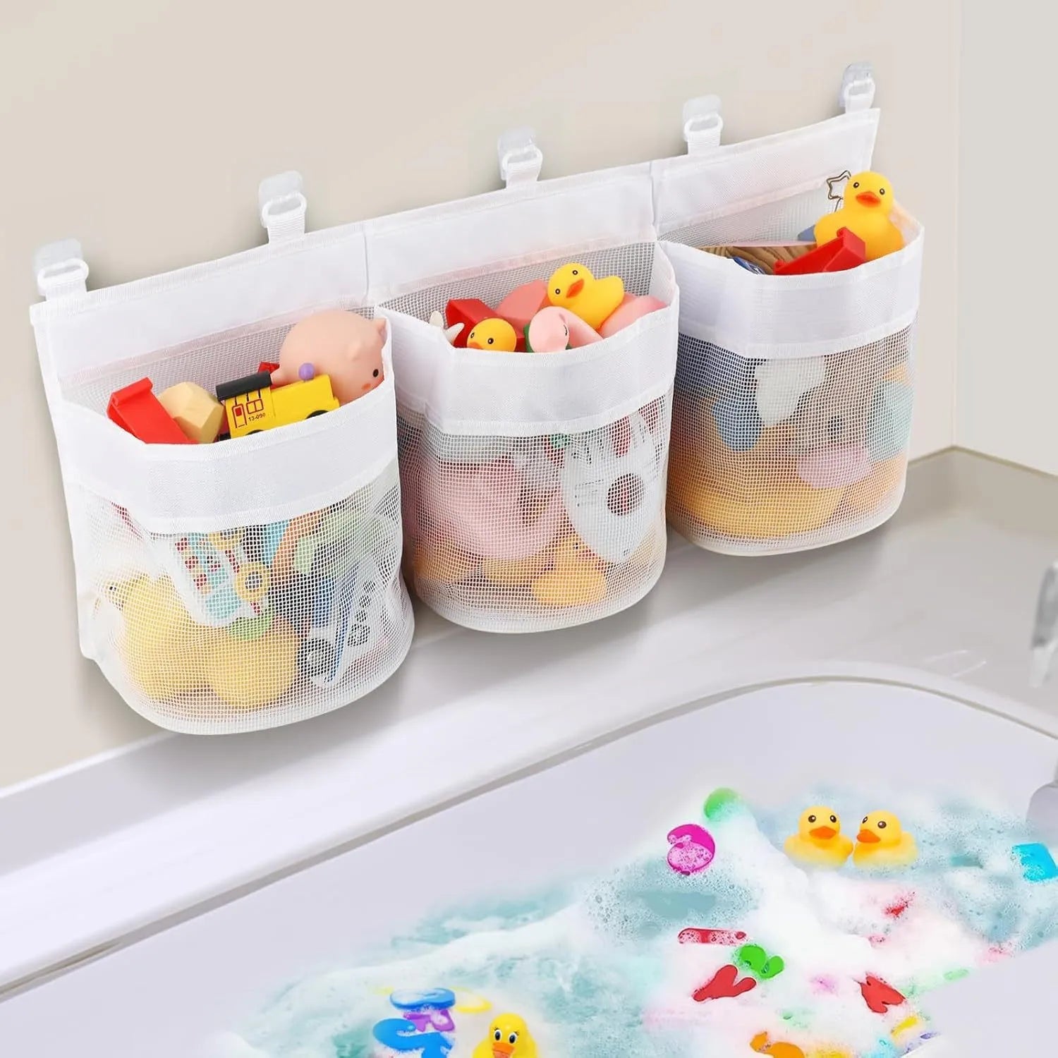 TidyToy Organizer | Spielzeug-Aufbewahrung für Kinder | Atmungsaktiv & Schimmelresistent
