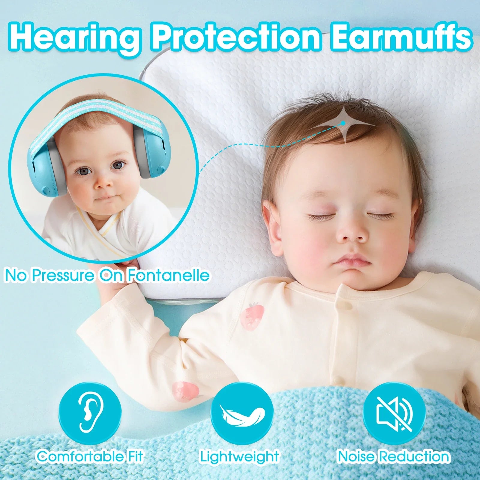 BabyGuard SoundSafe Gehörschutz für Kinder | Verstellbar & Kompakt | 30 dB Lärmschutz