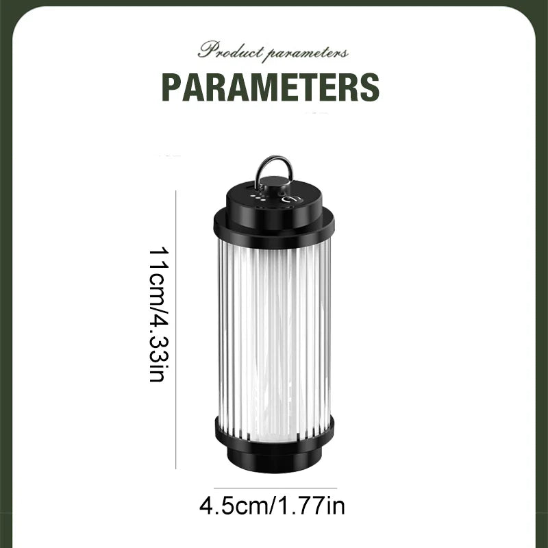CampBeam | 38-LED Campinglampe | Wiederaufladbar | 3-in-1 Funktion | Kompakt & Wetterfest