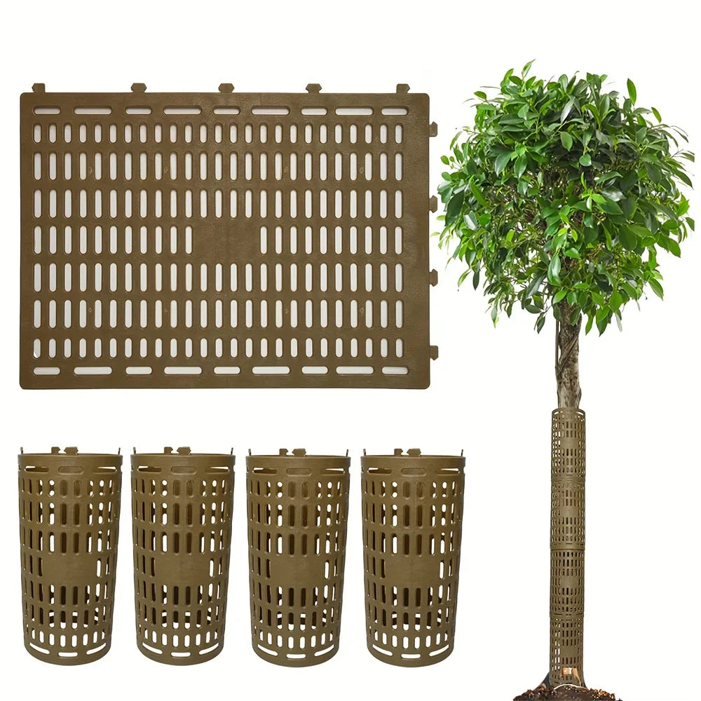TreeGuard Protector | Baumstammschutz Manschette | Flexibel & Anpassbar | Schutz vor Mäher & Nagetieren