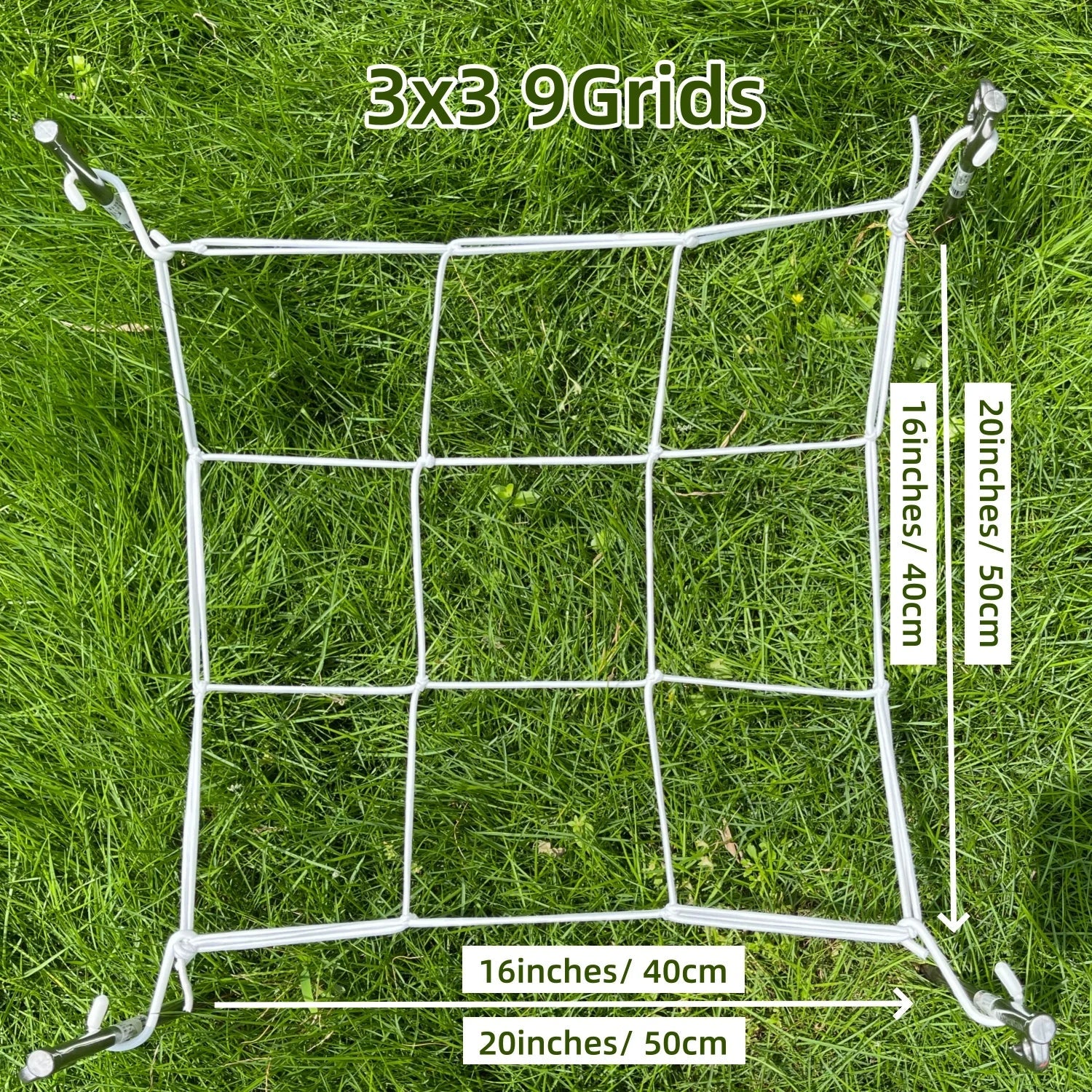 GrowFlex Pro | Elastisches Ranknetz | 10×10 cm Maschen | Für Pflanzen & Hydrokultur