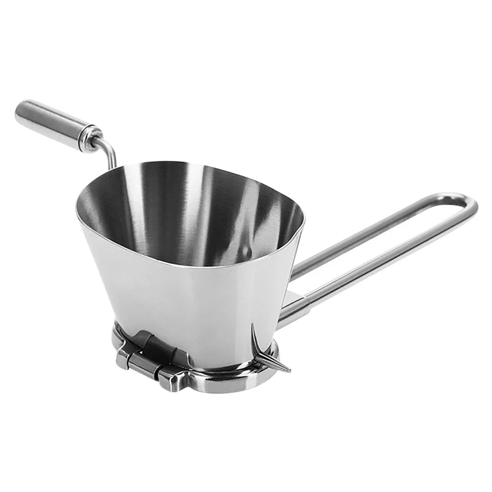 HerbaSlice Inox | Manuelle Kräuterzerschneider | Robustes Edelstahl | Kompakt & Vielseitig