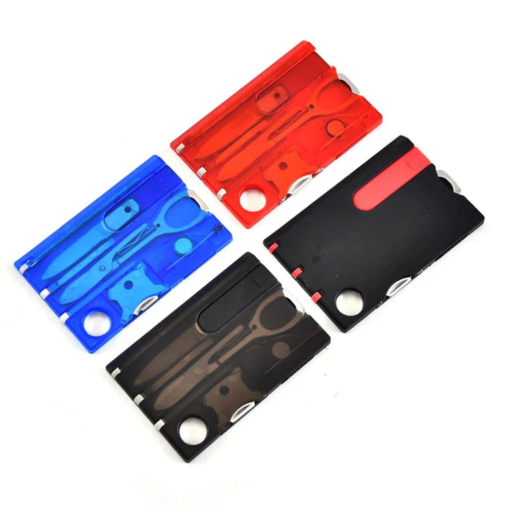 MultiEdge | Multitool Karte 12in1 | Kompakt & Tragbar | Für Outdoor & Notfälle