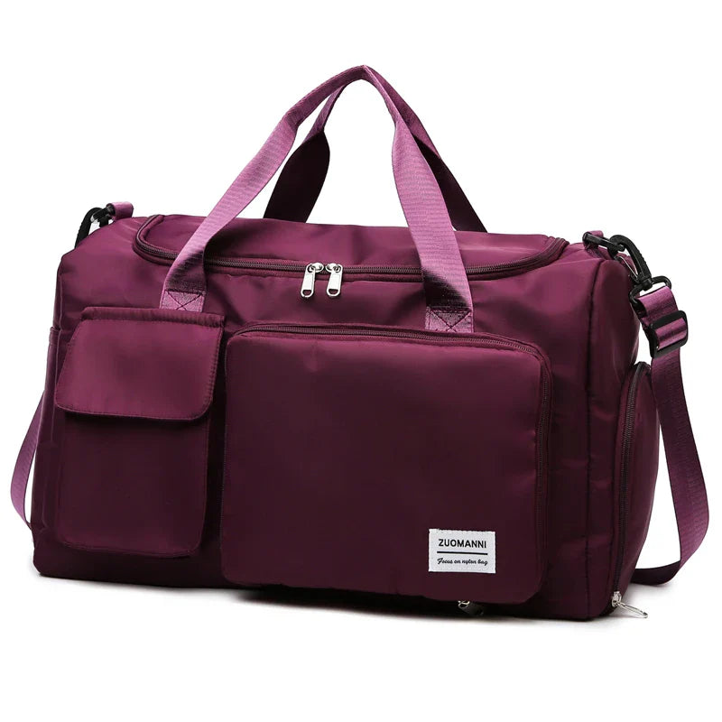 Veyora WeekAir | All-in-One Reisetasche | Trolley-Schlaufe & Schuhfach | 35L