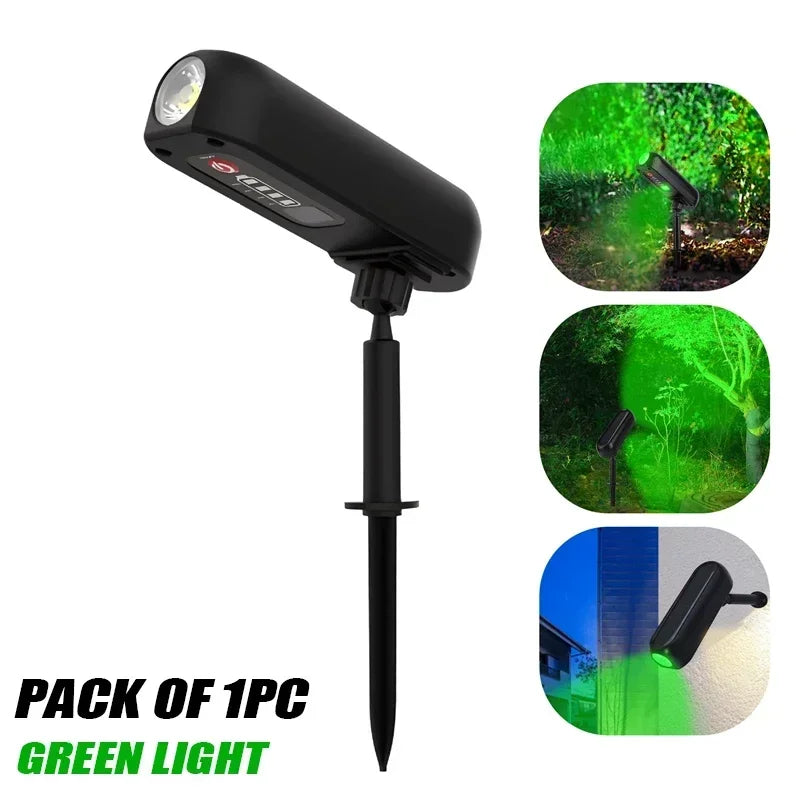 LumoGlow | LED Solarstrahler | 2-in-1 Lichtmodus | IP65 Wasserdicht