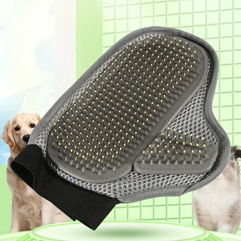 FurRelief | Fellpflege-Handschuh für Haustiere | Sanfte Massage, Haarentfernung & hautfreundliches Material | Für Hunde, Katzen & Kleintiere
