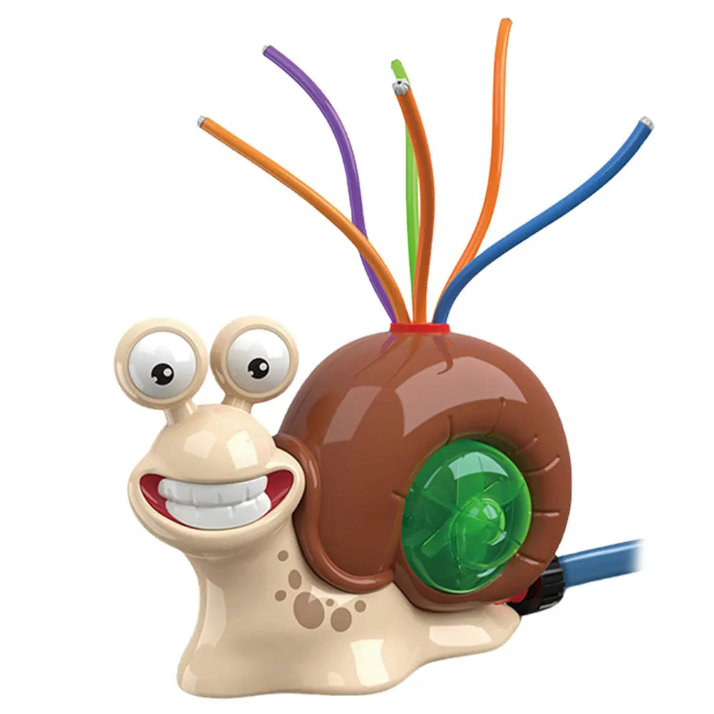 SnailSplash | Wassersprinkler im Schneckendesign | Interaktiver Spielspaß | Für Garten & Pool