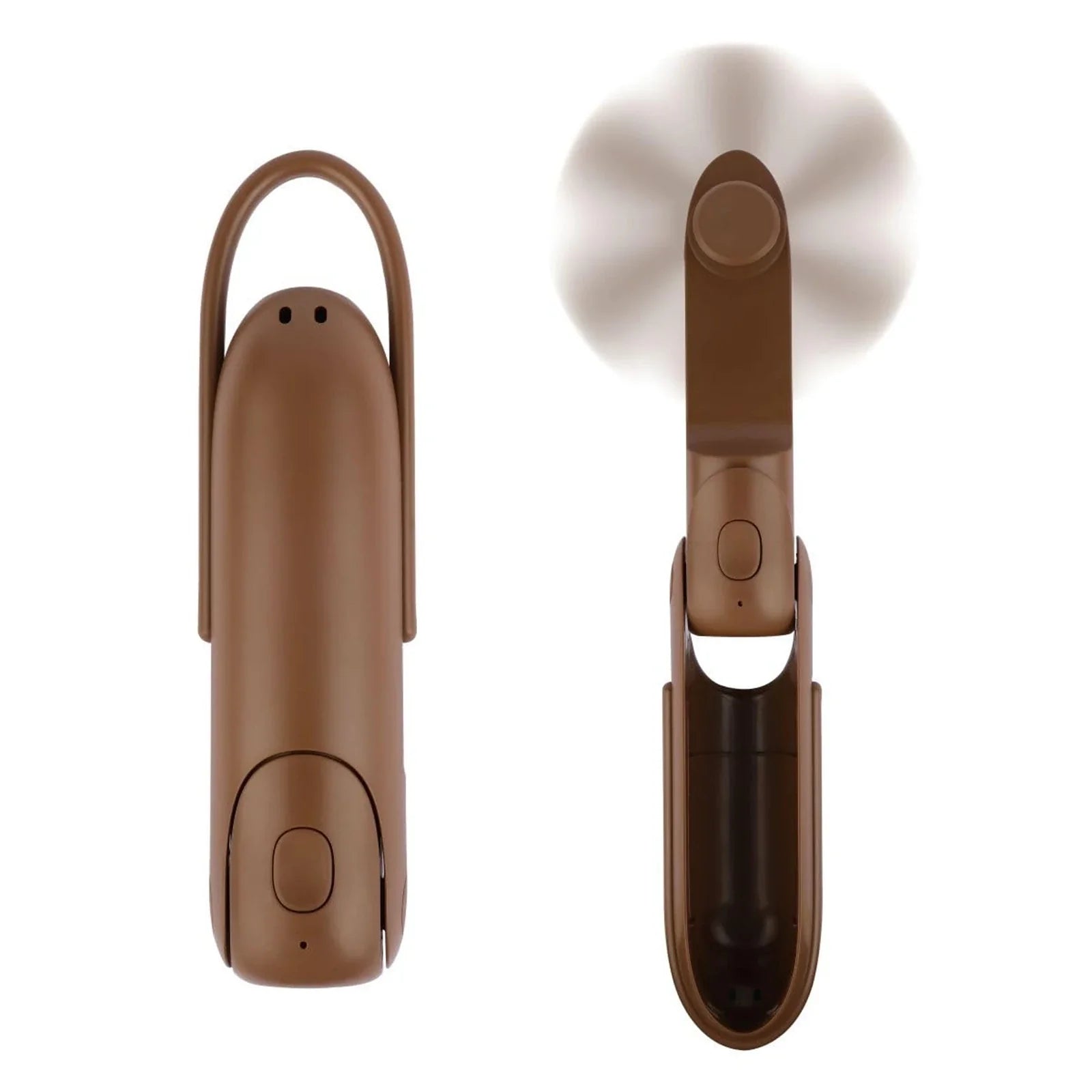 BreezeMate | 3in1 Mini Ventilator | Handventilator, Powerbank & LED Lampe | Kompakt & Sicher