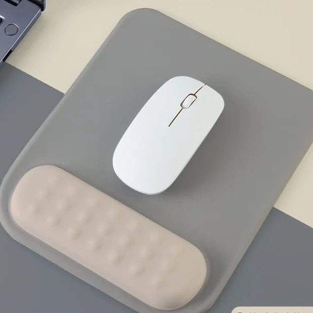 Palmira Mauspad | Ergonomisch & Stylisch | Memory Foam Komfort | Rutschfest & Dekorativ