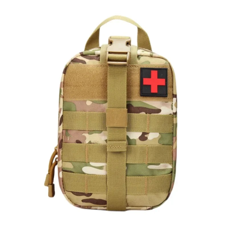 MedTacX | Erste-Hilfe-Tasche | Robust, MOLLE-kompatibel & wetterfest | Outdoor & Notfall