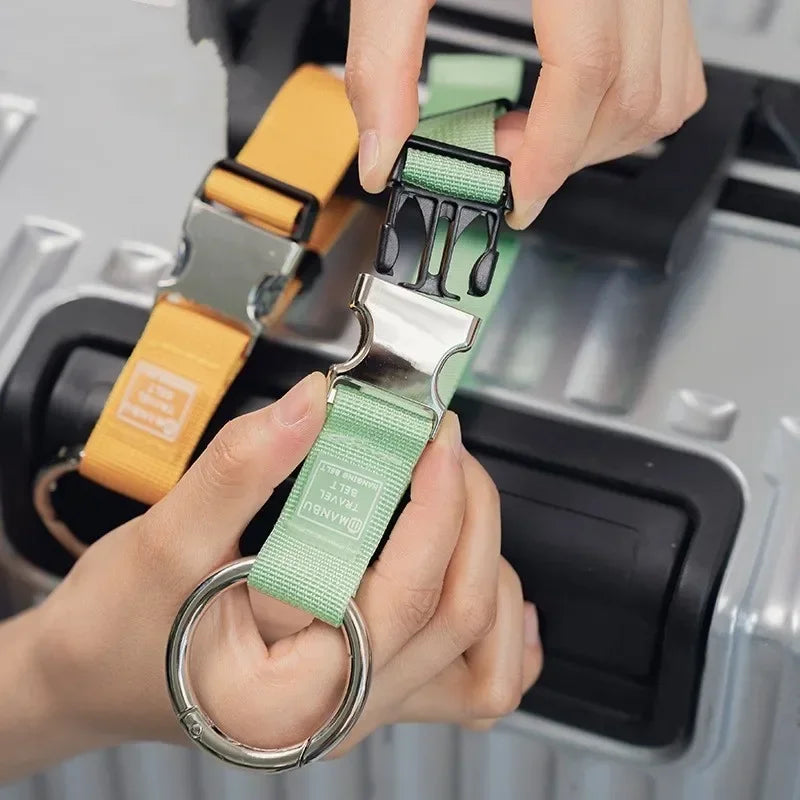 FlexLoop TravelGrip | Gepäckhaken & Koffergurt | Leicht & Belastbar | Für Reisen & Alltag