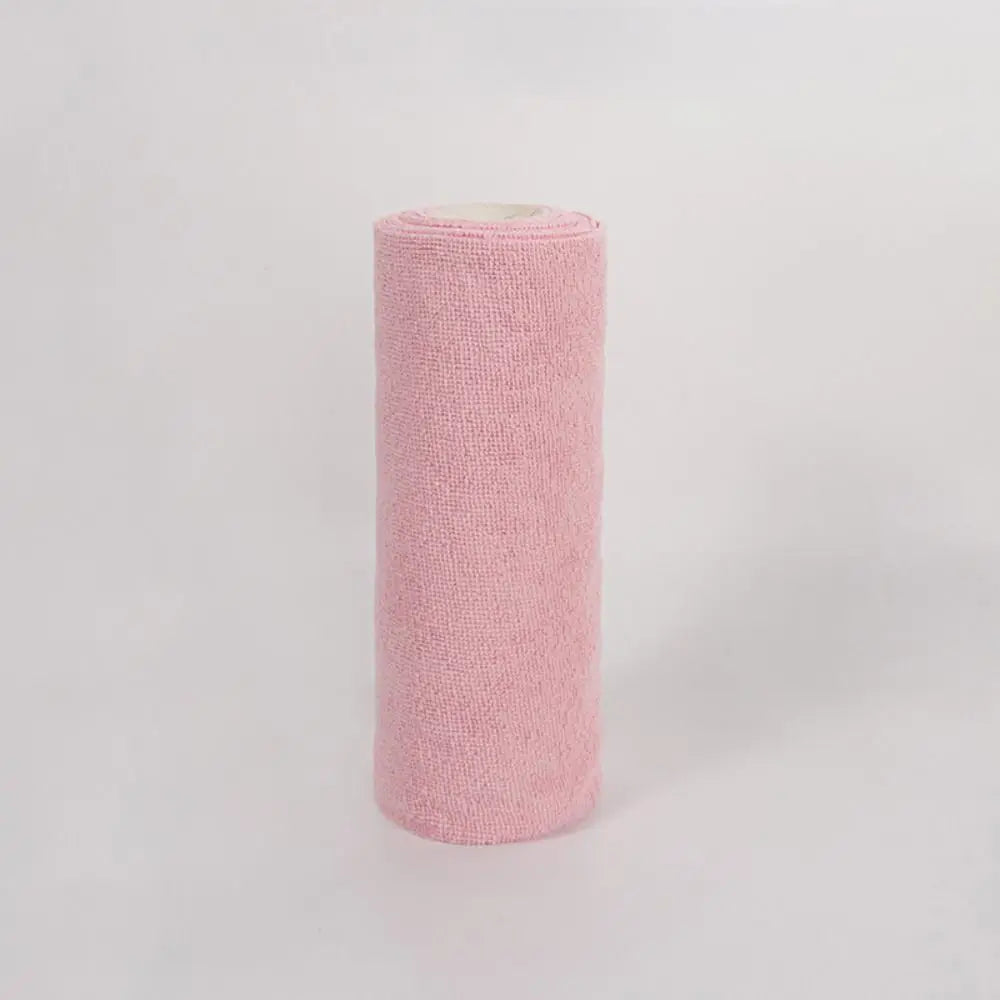 EcoTissu Rolle | Mikrofasertücher Wiederverwendbar | 20 Blatt | Waschbar & Fusselfrei