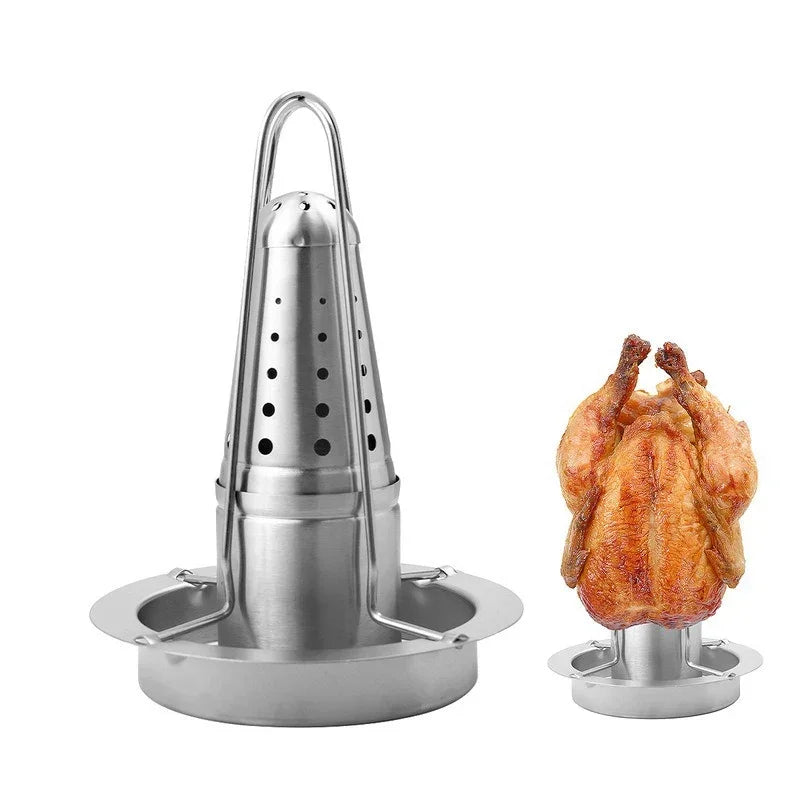 GrillMasterPro | Grillgabel Set | Rostfreier Edelstahl | Kompakt & Abnehmbar
