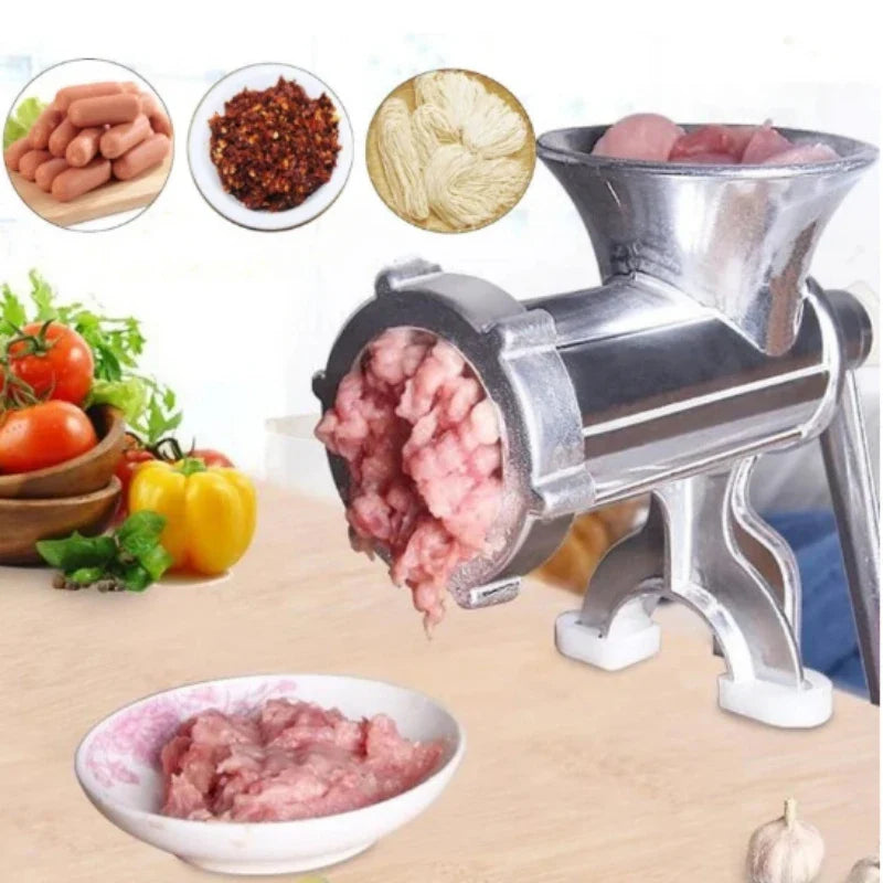 Culinix Fleischwolf | Multifunktional & Leistungsstark | Aluminiumlegierung | Silber