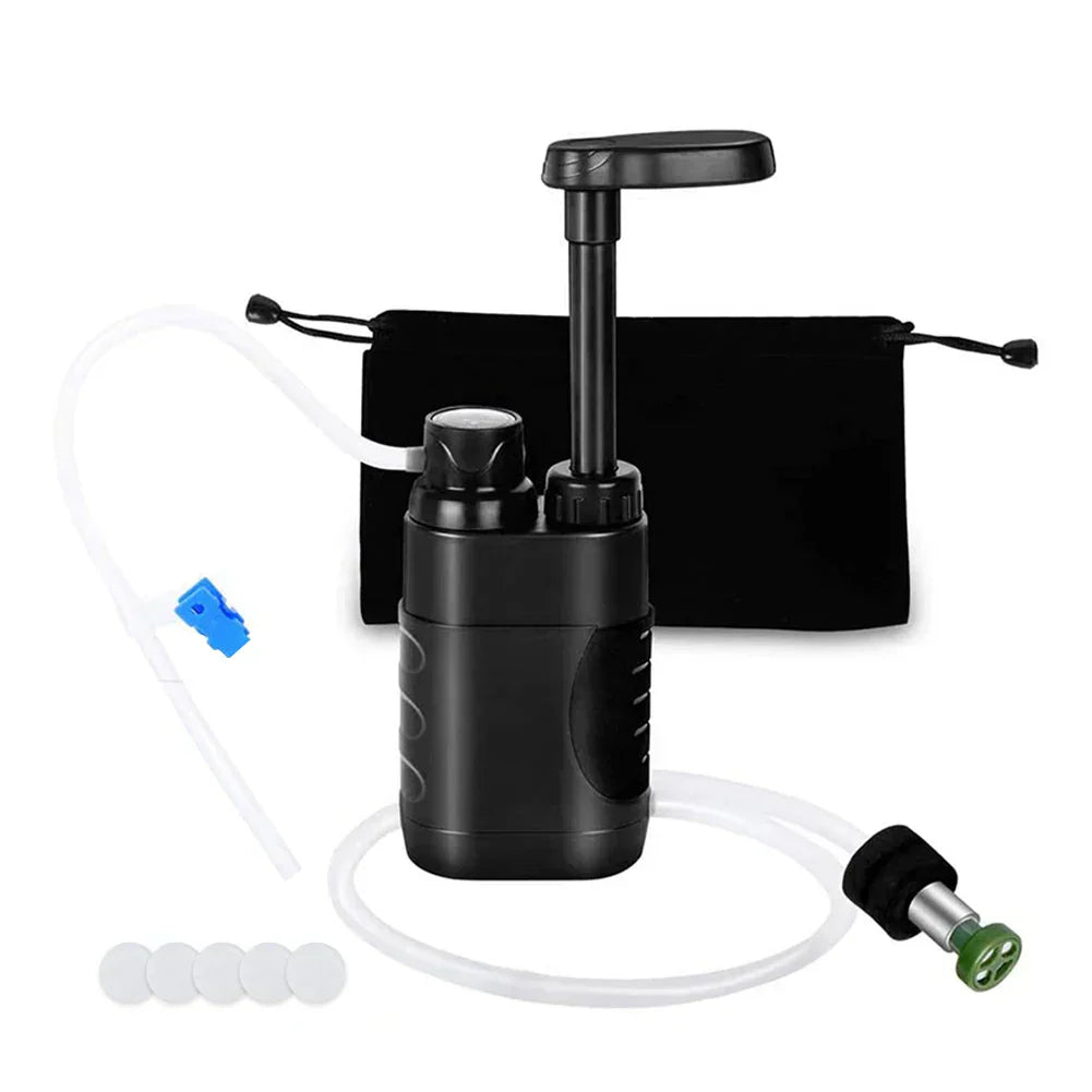AquaTrail Pro | Outdoor Wasserfilter | 99,99 % Bakterienfrei | 5000 L Kapazität