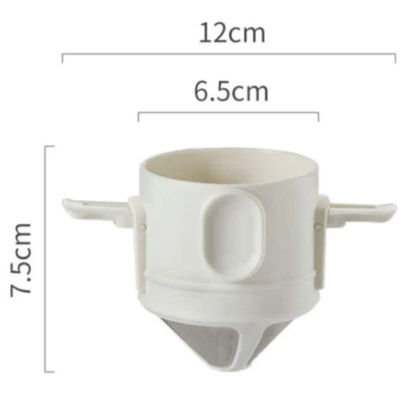 BrewCraft Filter | Edelstahlfilter | Wiederverwendbar & Kompakt | Für Kaffee & Tee