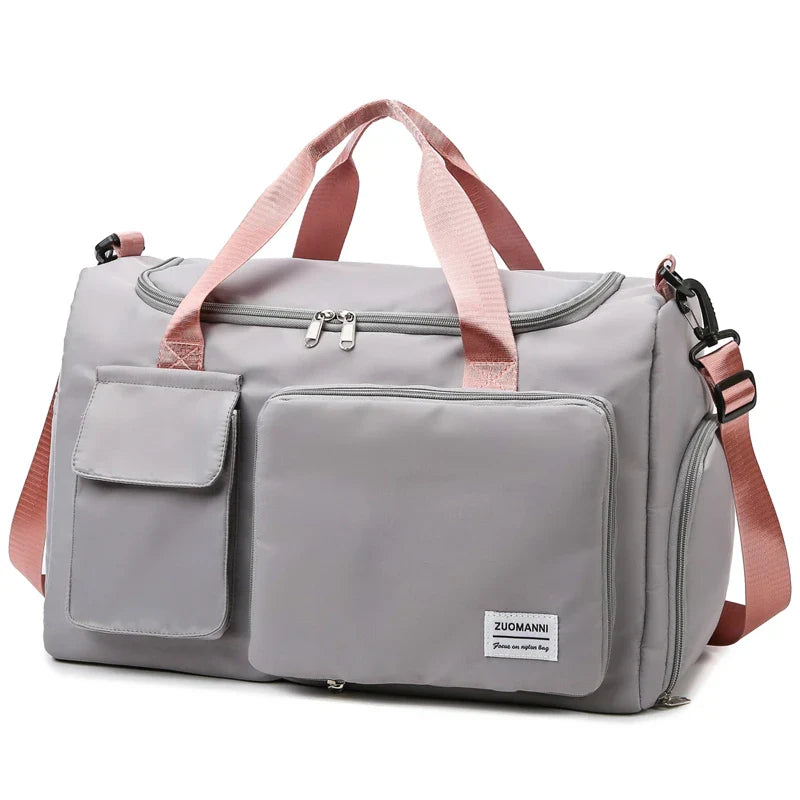 Veyora WeekAir | All-in-One Reisetasche | Trolley-Schlaufe & Schuhfach | 35L