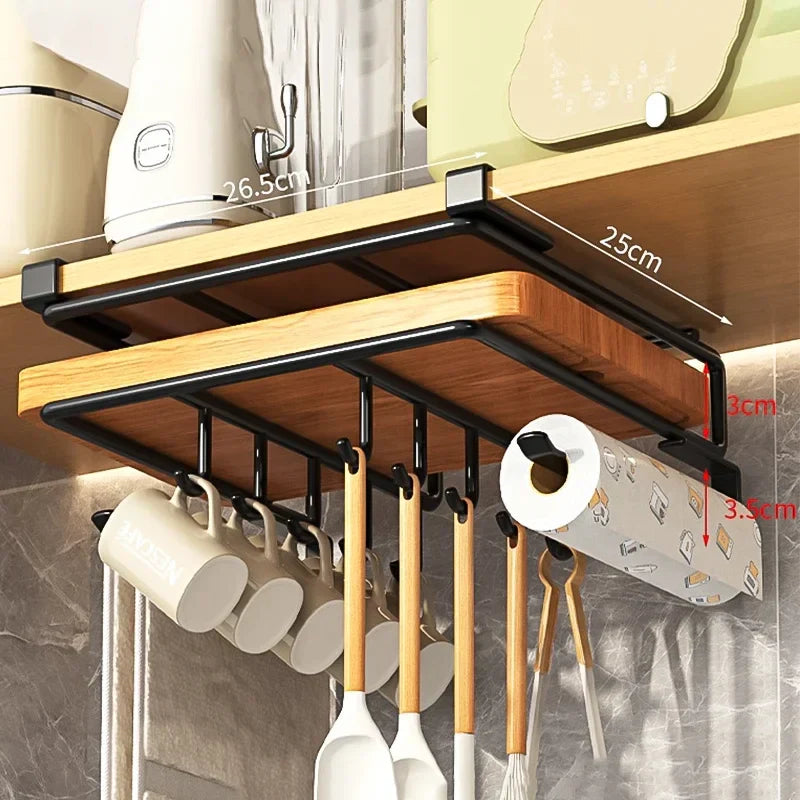 Cabinero FlexShelf | Mehr Stauraum | Edelstahl | Ohne Bohren montieren