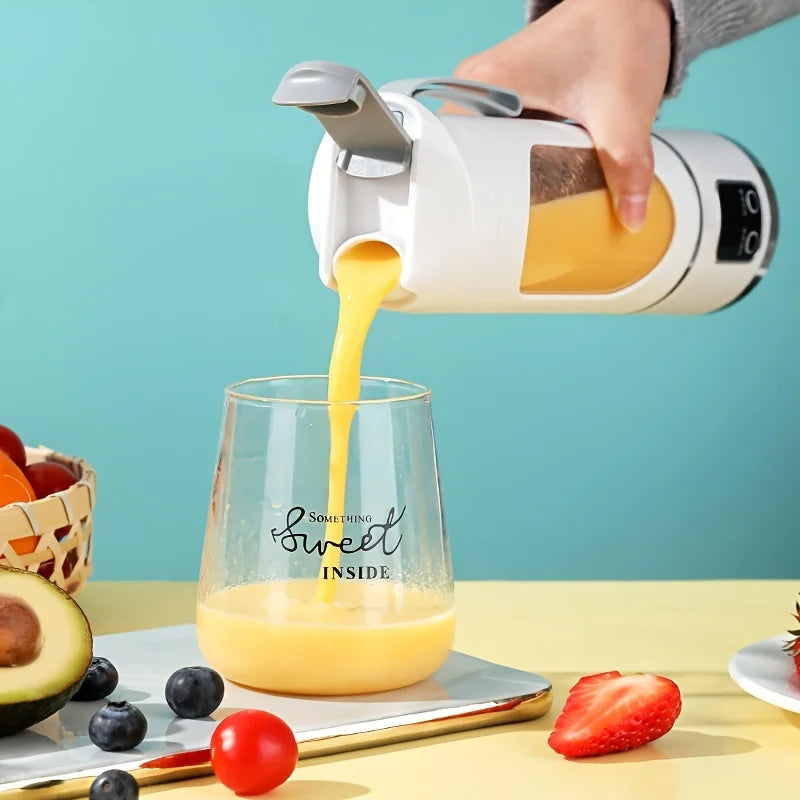 Juicello Mini-Mixer | Kabellos & Leistungsstark | 8-Klingen Power | Für Smoothies & Slushies