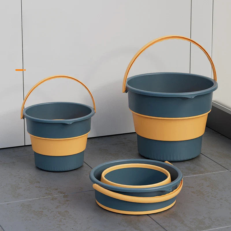Flexibin TravelBucket | Faltbarer Eimer | Silikon & Robust | Für Camping & Alltag