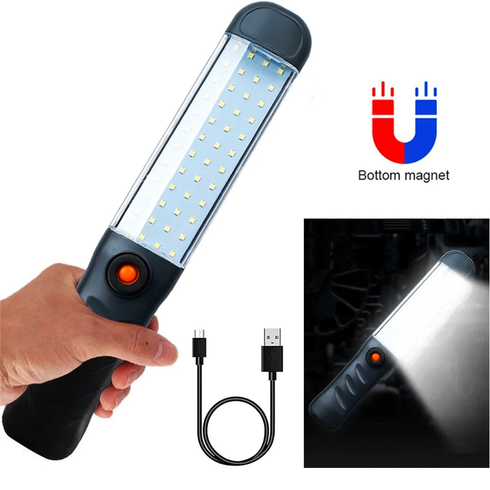 MaxiLite 20 | Wiederaufladbare Arbeitsleuchte | Magnet, Haken & Klemme | 1200 Lumen