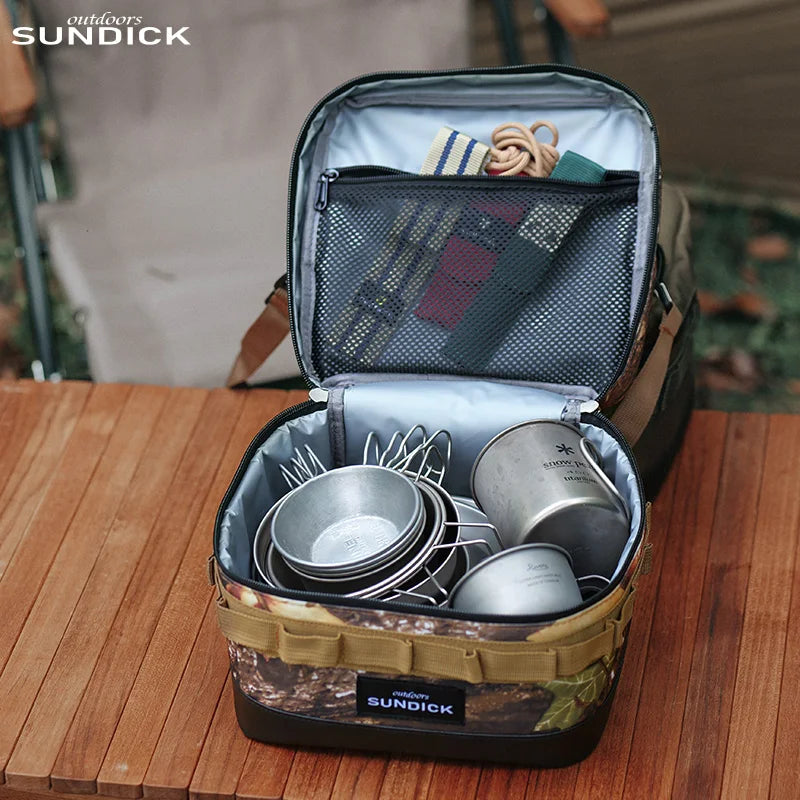 CoolPack | Thermo Beutel für Outdoor | Isolierend & Robust | Für Geschirr und Snacks
