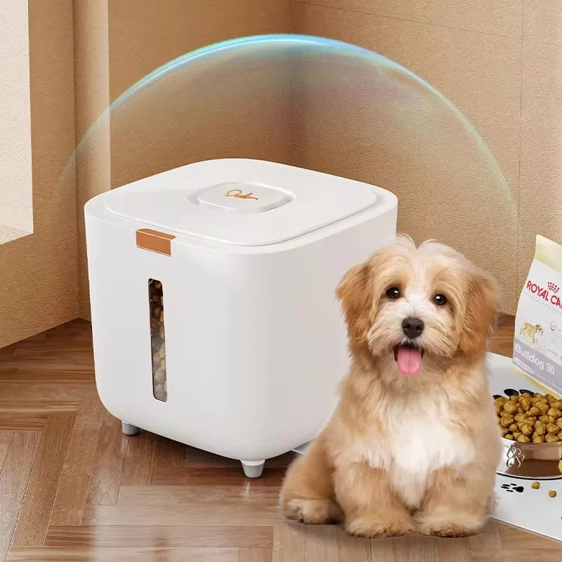 FutterSafe | Trockenfutter Vorratsbehälter | Luftdicht, Hygienisch, Platzsparend | Für Hunde- und Katzenfutter
