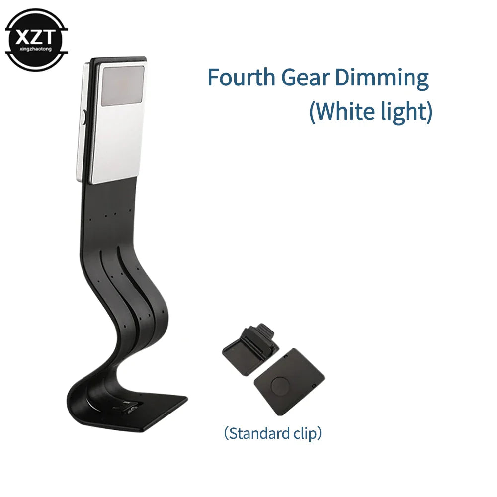 LightEase | LED Leselampe USB | Flexibel & Dimmbar | Für Bücher eReader Reisen