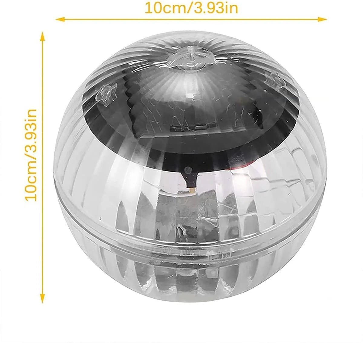 GlowSphere | Solar LED Schwimmkugel | Farbwechsel & Automatischer Betrieb | IP65 Wasserdicht