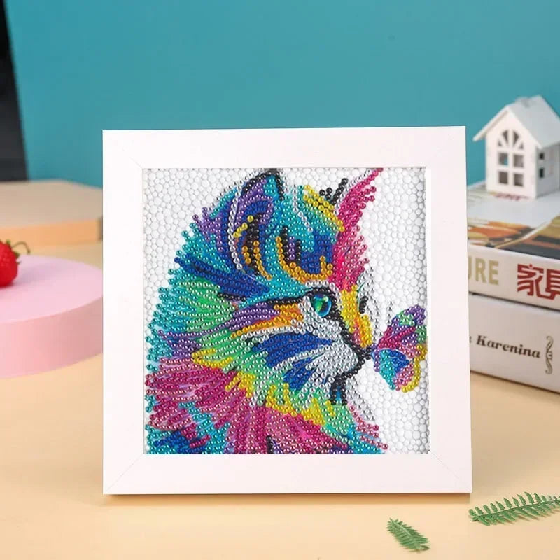 DiamondArt Kids | DIY Diamant-Malset für Kinder | Kreativer Bastelspaß