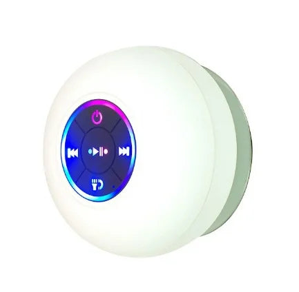 Soundplash Duschlautsprecher | Wasserdicht & Kabellos | Mit Saugnapf & Bluetooth 5.0