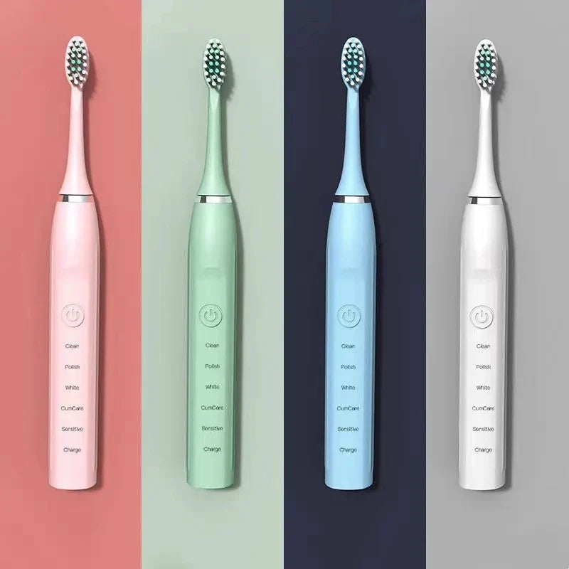 OralNova SonicCare | Schallzahnbürste | Ultraschallreinigung & Batteriebetrieben | Für Sanfte & Gründliche Zahnpflege