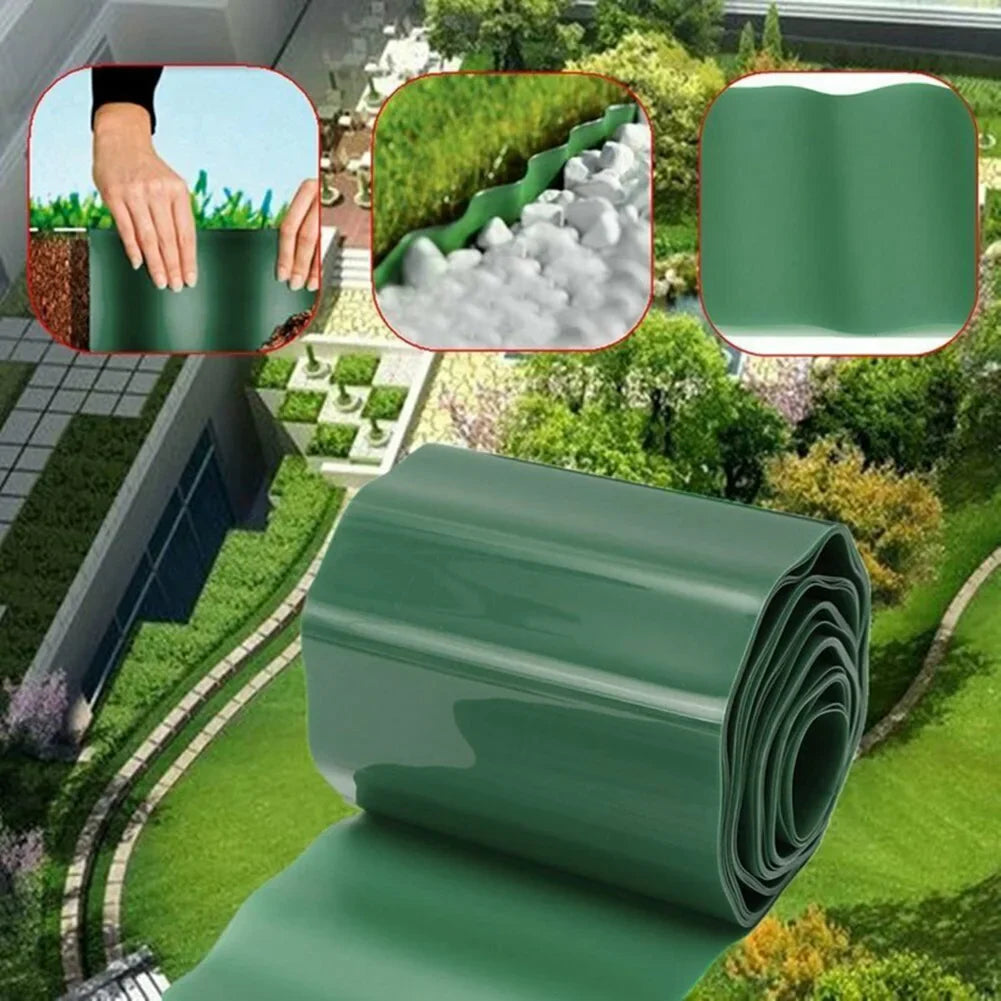 LawnFlex | Flexible Rasenkante für Garten & Beete | Wetterfest und Formbar
