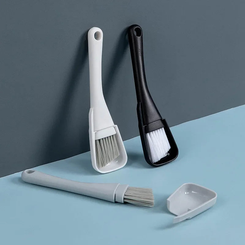 DustMate FlexSweep | 2-in-1 Bürste & Kehrschaufel | Für Fugen & Ecken | Kompakt & Praktisch