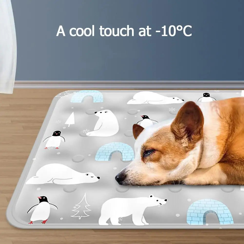 Pawrelax | Kühlmatte für Haustiere | Gel-Technologie, robust & tragbar | Hunde & Katzen Sommererfrischung
