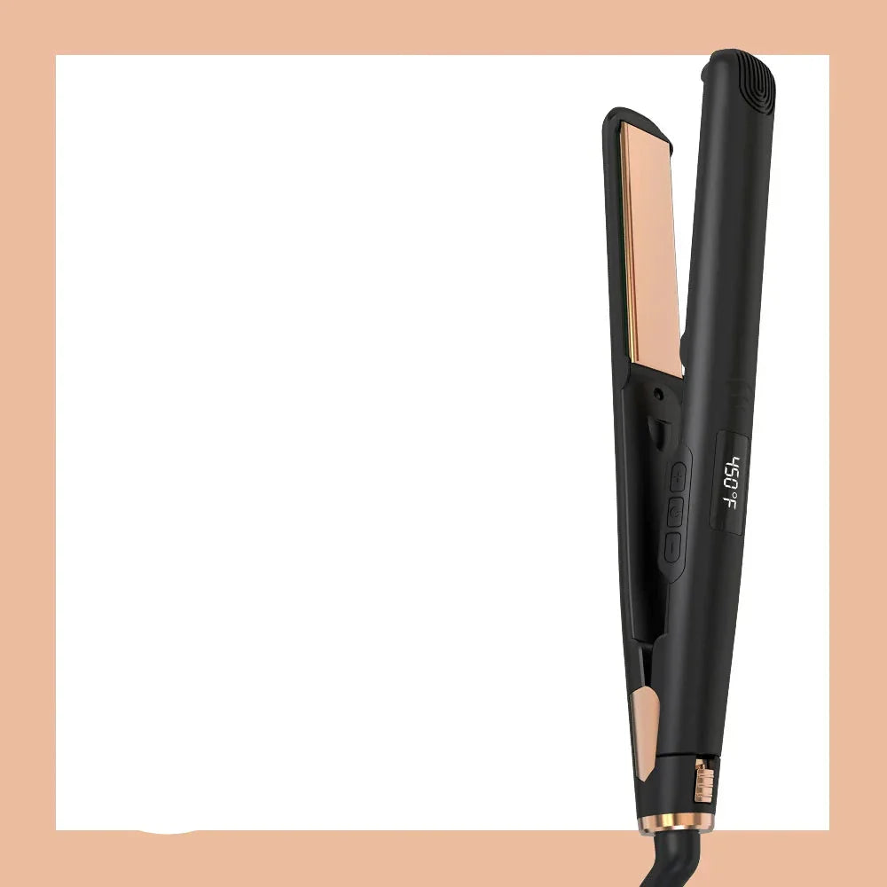 Lissavera StylePro | 2-in-1 Keramik-Haarglätter & Lockenstyler | Gleichmäßige Hitze & Dual-Voltage | Für Glatte & Wellige Looks