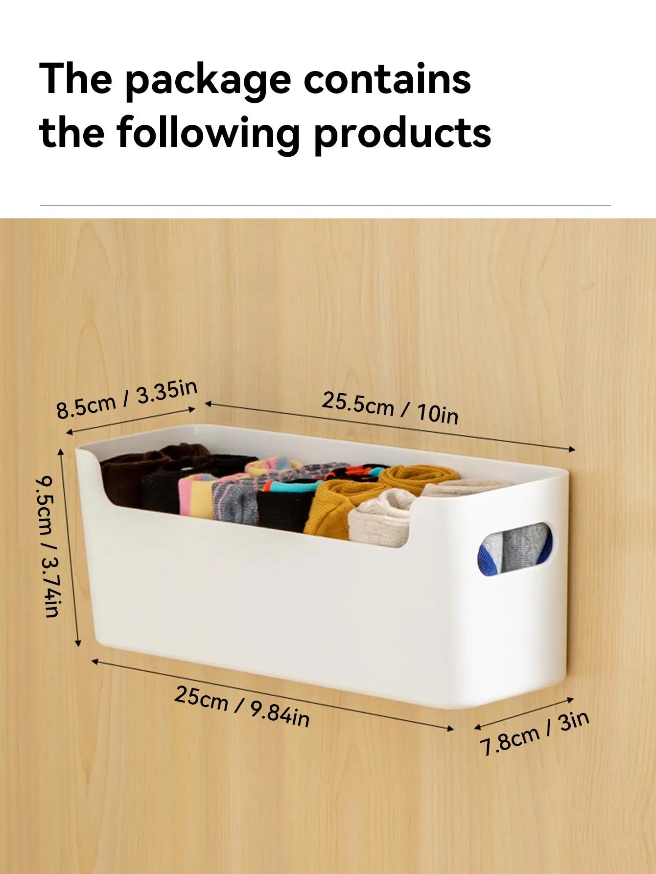 Storina Wall Organizer | Platzsparend & Multifunktional | Modernes Design für dein Zuhause