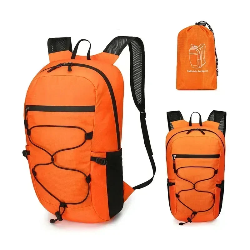 FlexiPack 20L Rucksack | Faltbar & Wasserdicht | Ultraleicht & Praktisch