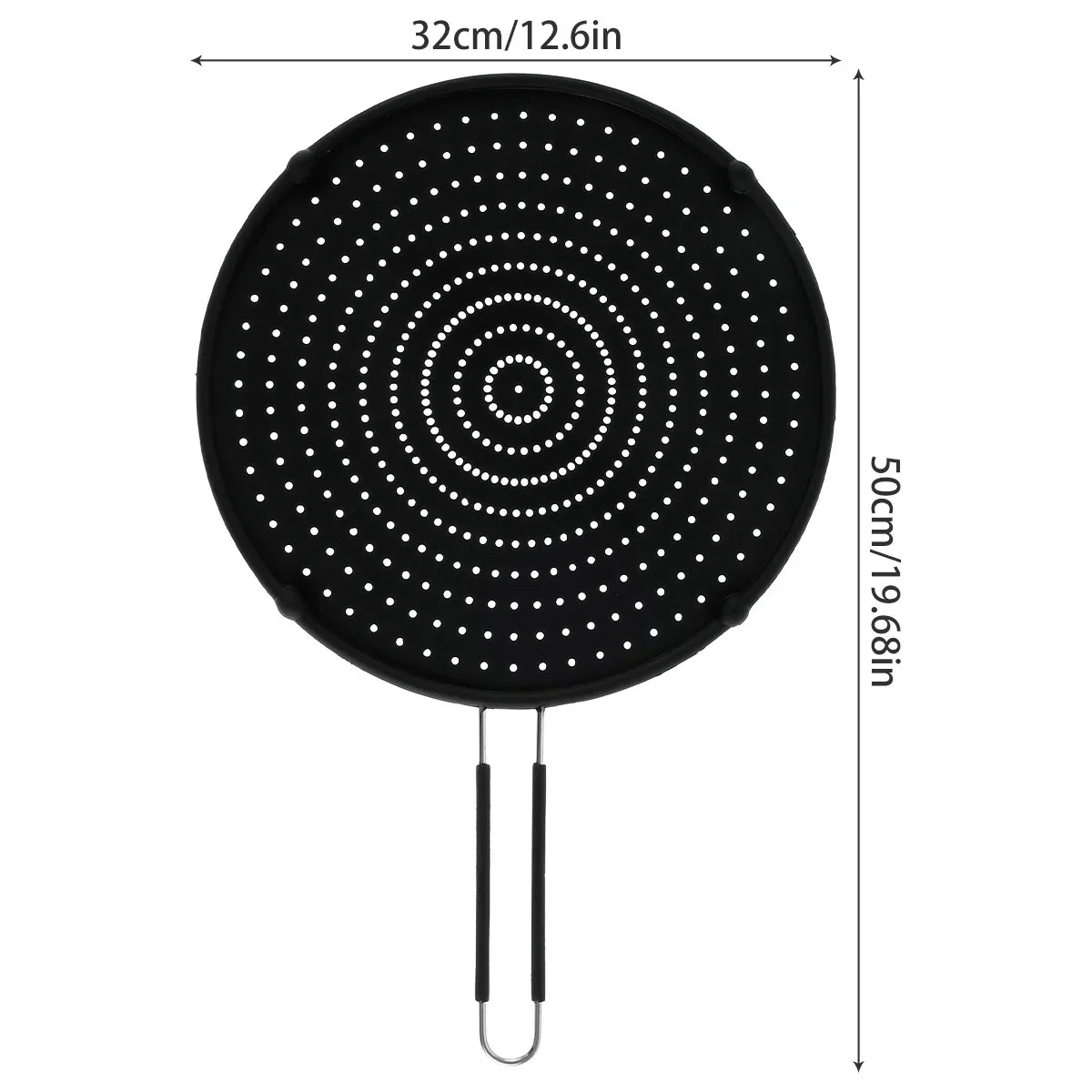 CookMaster FlexGuard | Spritzschutzdeckel | Hitzebeständig & Multifunktional | Spülmaschinengeeignet