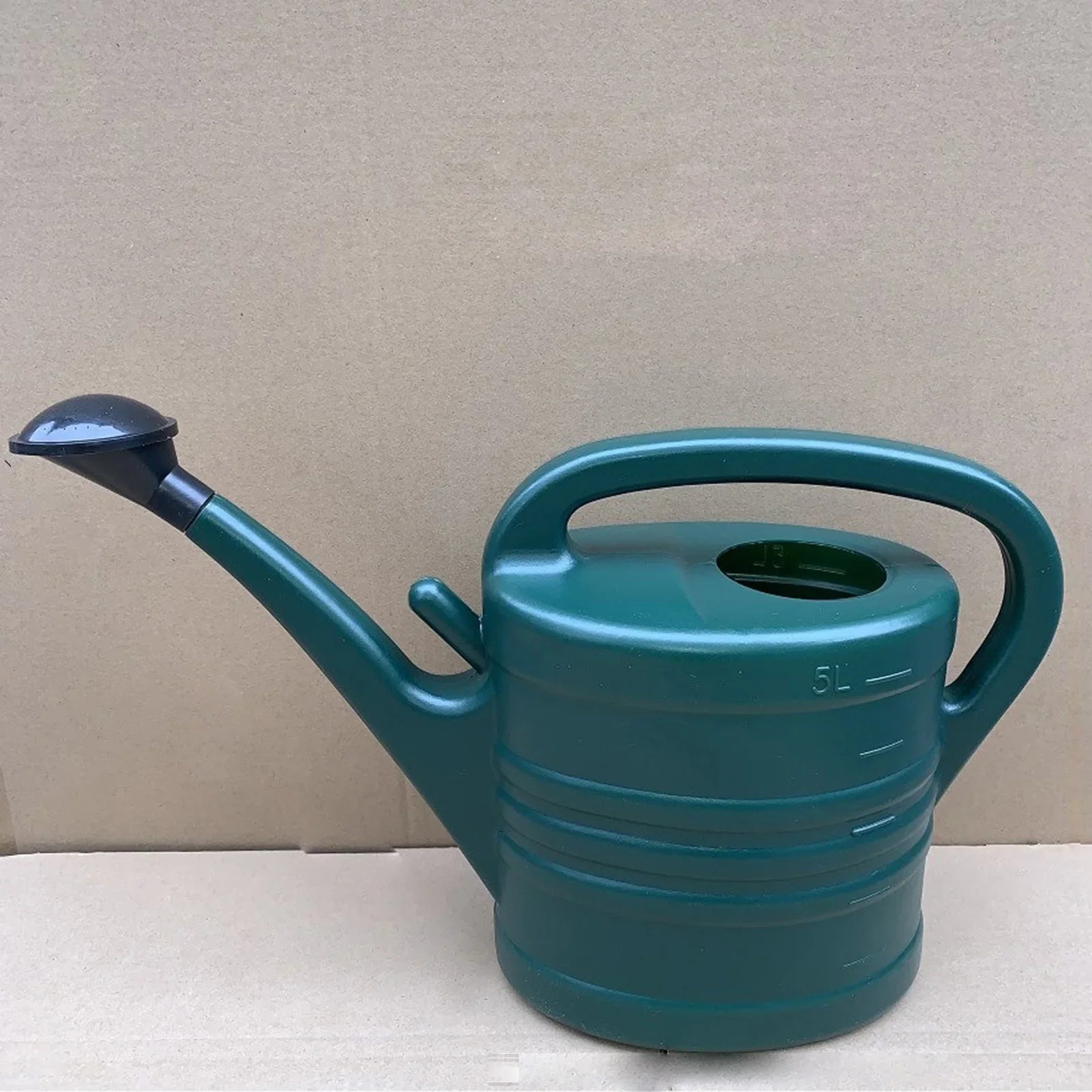 EasyFlow Gießkanne 5L | Leicht & Stabil | Abnehmbarer Brausekopf | Für Garten & Zimmerpflanzen